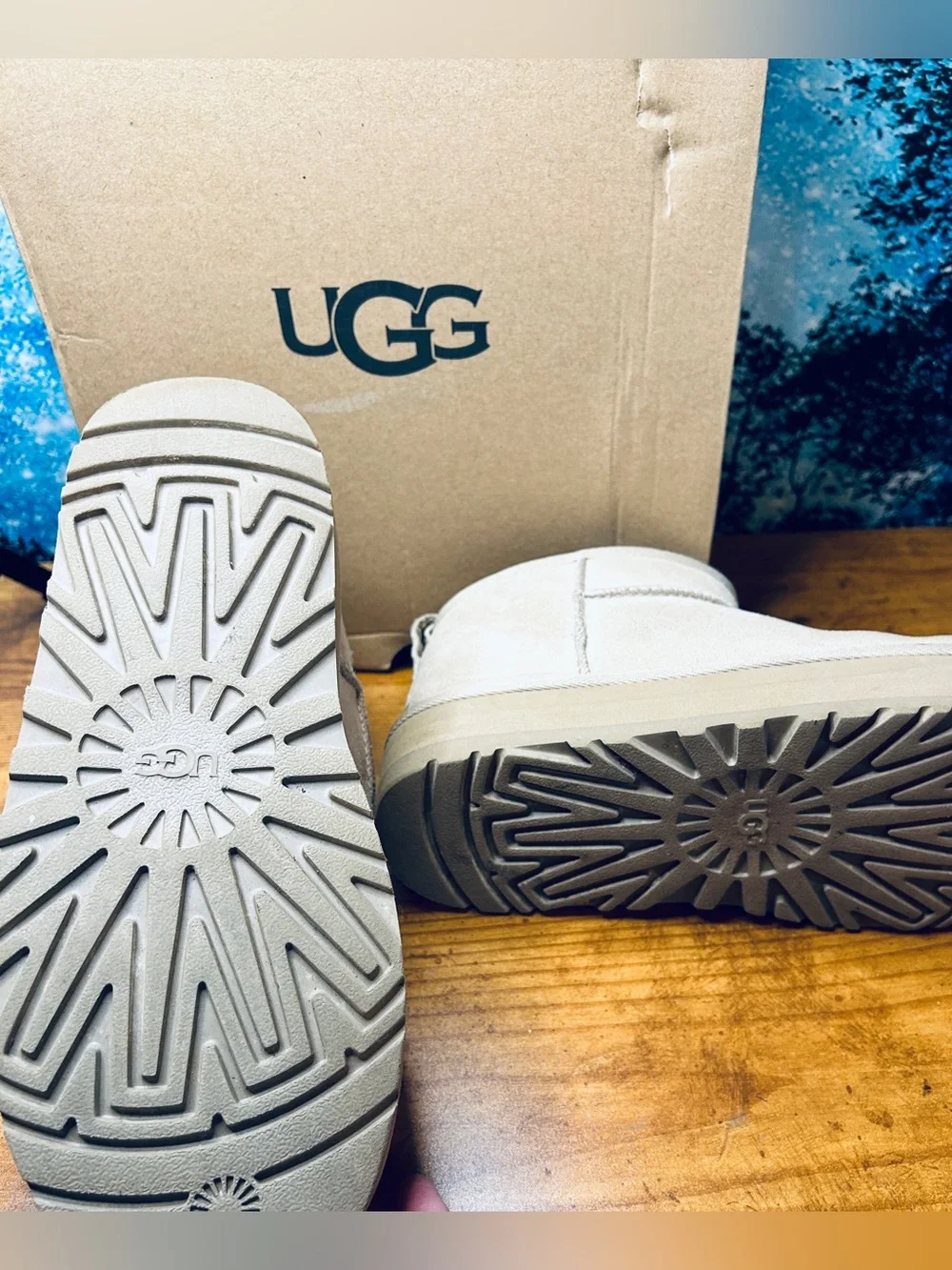 UGG soft suede